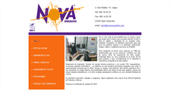 Desktop Screenshot of novaserigrafia.com